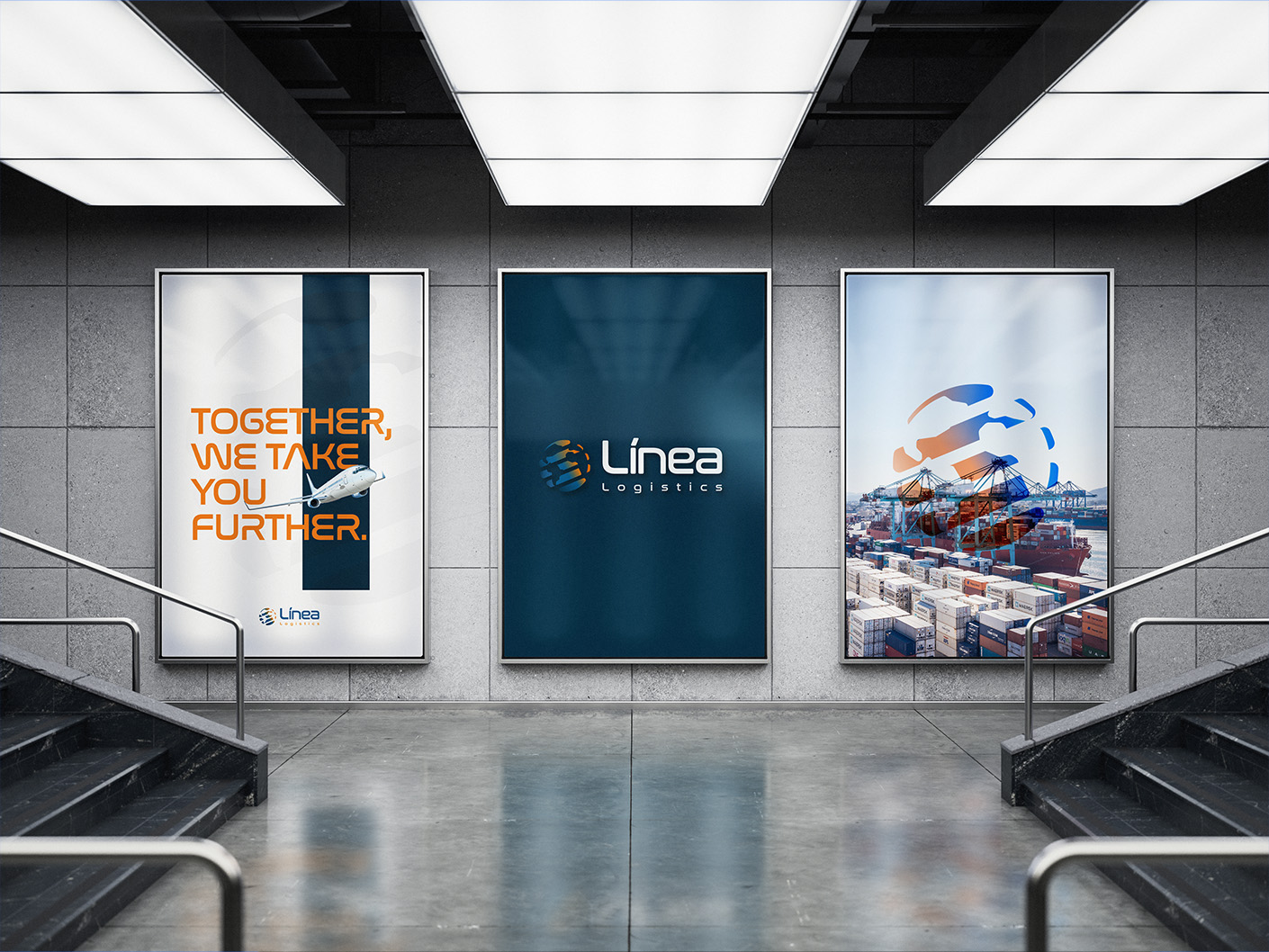 Línea Logistics – Rebranding para o Mercado Global