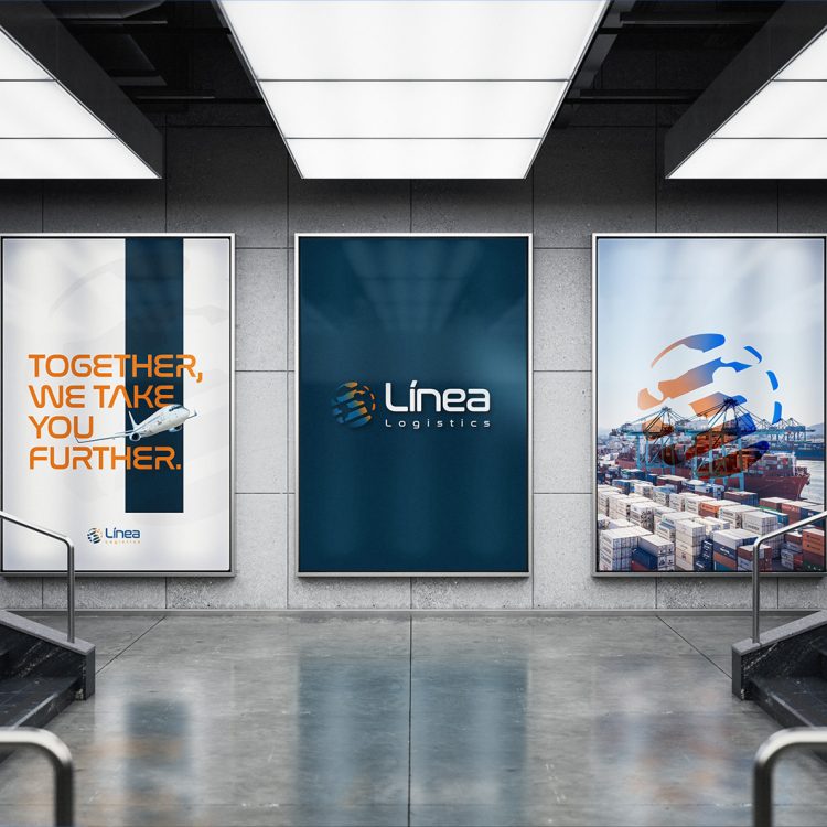 Línea Logistics – Rebranding para o Mercado Global